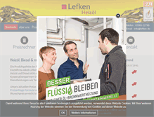 Tablet Screenshot of lefken.de